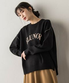 【新色追加】ロゴスウェットニット≪手洗い可能≫