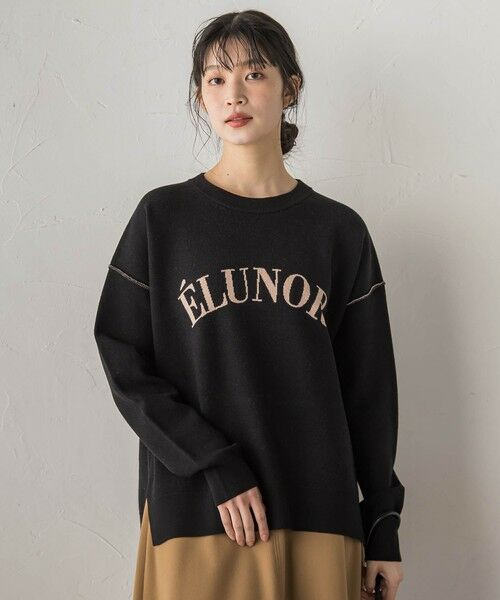 Droite lautreamont / ドロワットロートレアモン ニット・セーター | 【新色追加】ロゴスウェットニット≪手洗い可能≫ | 詳細4