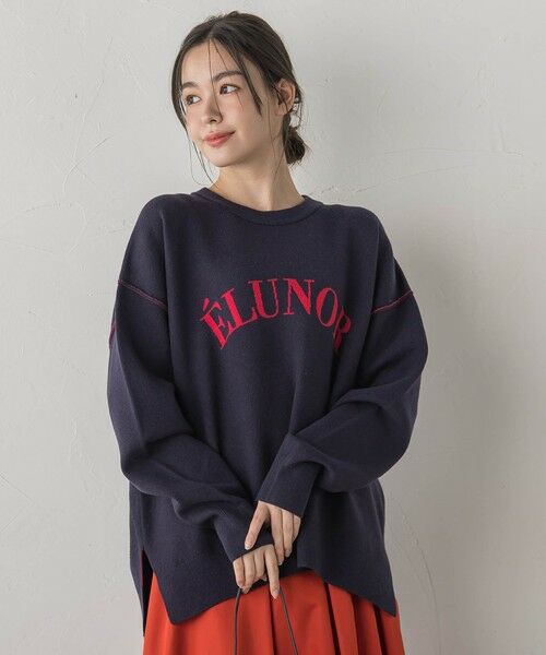 Droite lautreamont / ドロワットロートレアモン ニット・セーター | 【新色追加】ロゴスウェットニット≪手洗い可能≫ | 詳細12