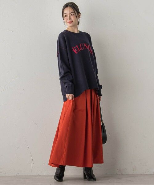 Droite lautreamont / ドロワットロートレアモン ニット・セーター | ロゴスウェットニット≪手洗い可能≫ | 詳細1