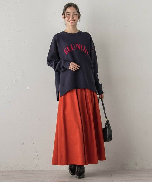 Droite lautreamont / ドロワットロートレアモン ニット・セーター | ロゴスウェットニット≪手洗い可能≫ | 詳細2