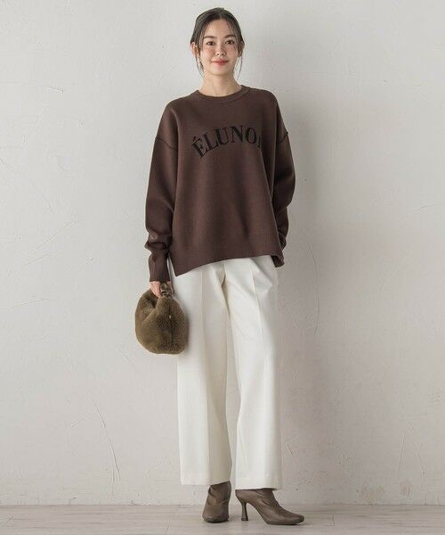 Droite lautreamont / ドロワットロートレアモン ニット・セーター | ロゴスウェットニット≪手洗い可能≫ | 詳細9