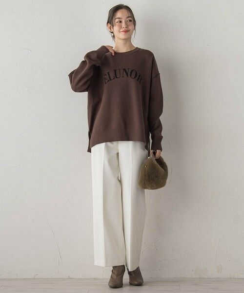 Droite lautreamont / ドロワットロートレアモン ニット・セーター | 【新色追加】ロゴスウェットニット≪手洗い可能≫ | 詳細17