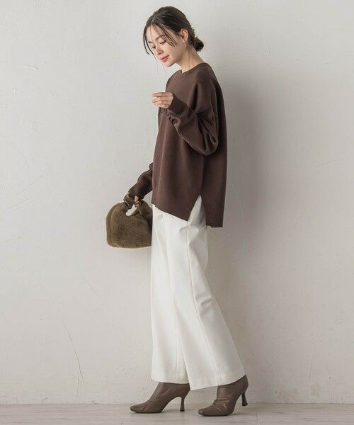 Droite lautreamont / ドロワットロートレアモン ニット・セーター | ロゴスウェットニット≪手洗い可能≫ | 詳細12