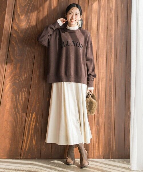 Droite lautreamont / ドロワットロートレアモン ニット・セーター | 【新色追加】ロゴスウェットニット≪手洗い可能≫ | 詳細22