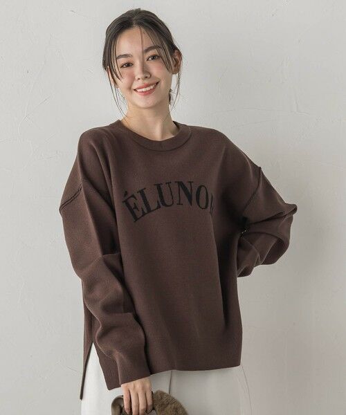 Droite lautreamont / ドロワットロートレアモン ニット・セーター | ロゴスウェットニット≪手洗い可能≫ | 詳細13