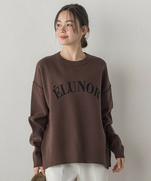 Droite lautreamont / ドロワットロートレアモン ニット・セーター | ロゴスウェットニット≪手洗い可能≫ | 詳細14