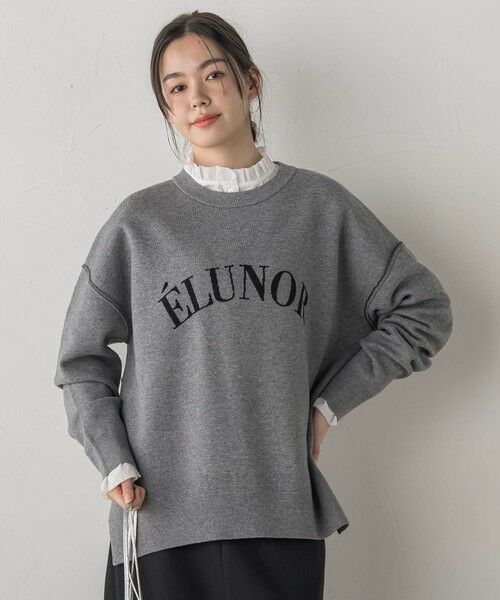 Droite lautreamont / ドロワットロートレアモン ニット・セーター | ロゴスウェットニット≪手洗い可能≫ | 詳細24