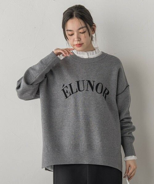 Droite lautreamont / ドロワットロートレアモン ニット・セーター | ロゴスウェットニット≪手洗い可能≫ | 詳細26