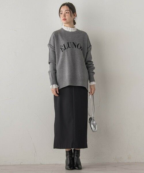 Droite lautreamont / ドロワットロートレアモン ニット・セーター | 【新色追加】ロゴスウェットニット≪手洗い可能≫ | 詳細26