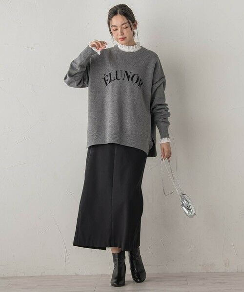 Droite lautreamont / ドロワットロートレアモン ニット・セーター | 【新色追加】ロゴスウェットニット≪手洗い可能≫ | 詳細27