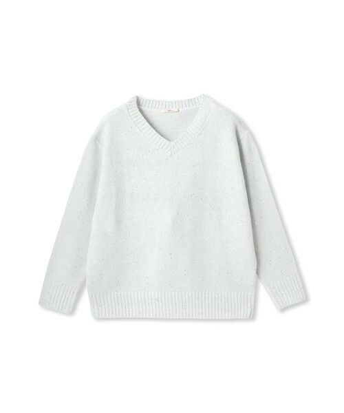 Droite lautreamont / ドロワットロートレアモン ニット・セーター | スパンコールVネックニット≪手洗い可能≫ | 詳細10