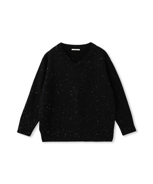 Droite lautreamont / ドロワットロートレアモン ニット・セーター | スパンコールVネックニット≪手洗い可能≫ | 詳細20