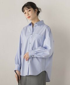 Droite lautreamont / ドロワットロートレアモン シャツ・ブラウス | ボリュームスリーブシャツ≪洗濯機で洗える≫