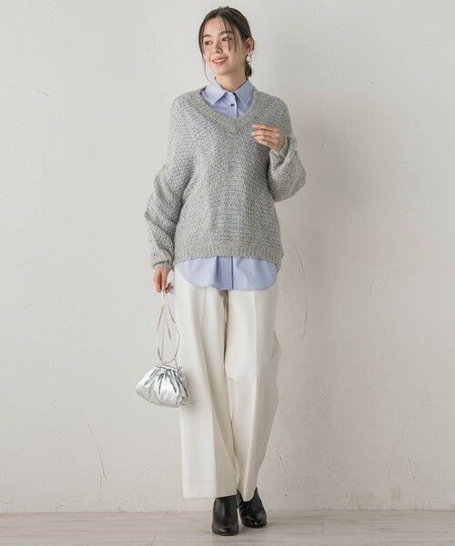 Droite lautreamont / ドロワットロートレアモン シャツ・ブラウス | ボリュームスリーブシャツ≪洗濯機で洗える≫ | 詳細4