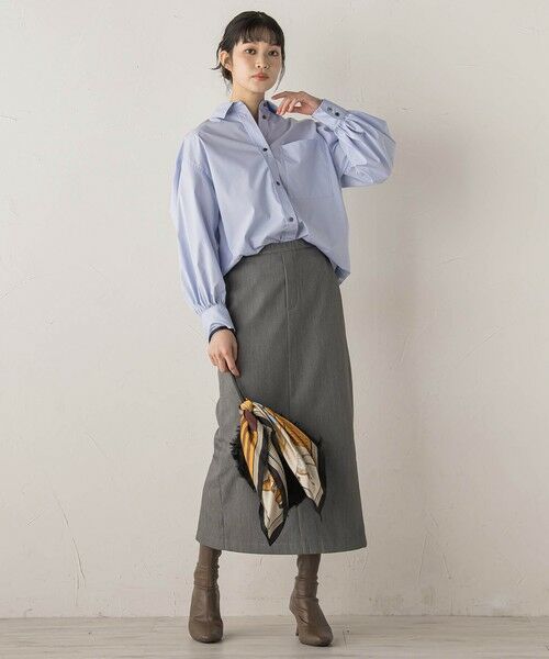 Droite lautreamont / ドロワットロートレアモン シャツ・ブラウス | ボリュームスリーブシャツ≪洗濯機で洗える≫ | 詳細7