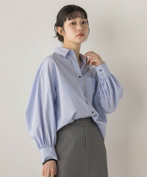 Droite lautreamont / ドロワットロートレアモン シャツ・ブラウス | ボリュームスリーブシャツ≪洗濯機で洗える≫ | 詳細11