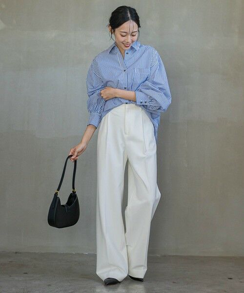 Droite lautreamont / ドロワットロートレアモン シャツ・ブラウス | ボリュームスリーブシャツ≪洗濯機で洗える≫ | 詳細15