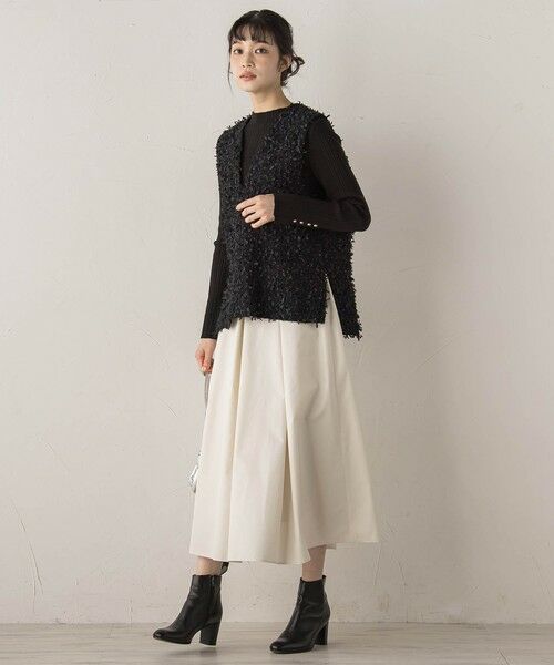 Droite lautreamont / ドロワットロートレアモン シャツ・ブラウス | モナコツィードブラウス≪手洗い可能≫ | 詳細2