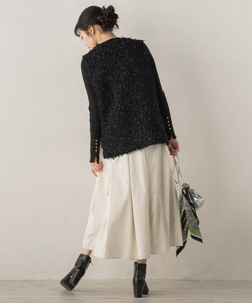 Droite lautreamont / ドロワットロートレアモン シャツ・ブラウス | モナコツィードブラウス≪手洗い可能≫ | 詳細3