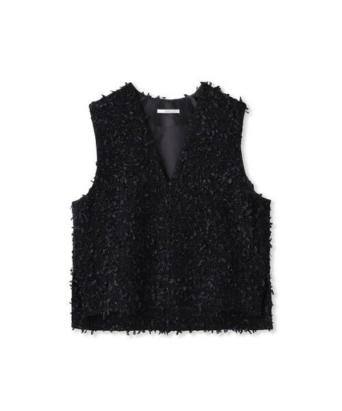 Droite lautreamont / ドロワットロートレアモン シャツ・ブラウス | モナコツィードブラウス≪手洗い可能≫ | 詳細7