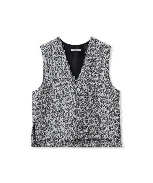 Droite lautreamont / ドロワットロートレアモン シャツ・ブラウス | モナコツィードブラウス≪手洗い可能≫ | 詳細22