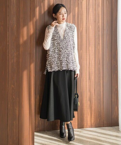 Droite lautreamont / ドロワットロートレアモン シャツ・ブラウス | モナコツィードブラウス≪手洗い可能≫ | 詳細15