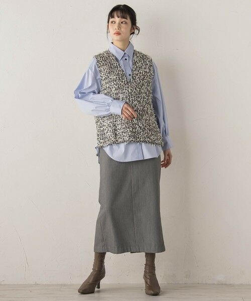 Droite lautreamont / ドロワットロートレアモン シャツ・ブラウス | モナコツィードブラウス≪手洗い可能≫ | 詳細17