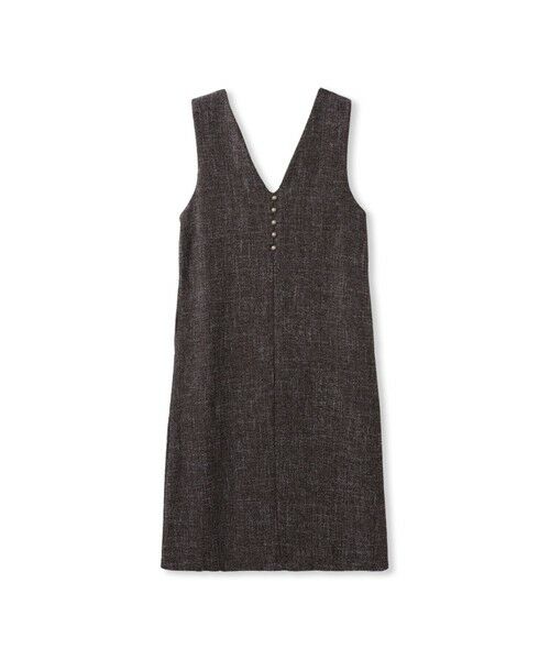 Droite lautreamont / ドロワットロートレアモン ロング・マキシ丈ワンピース | ツィードVネックジャンスカワンピース | 詳細22