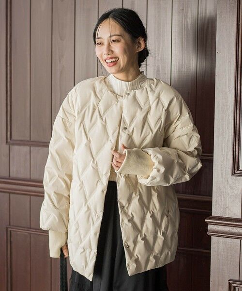 Droite lautreamont / ドロワットロートレアモン ダッフルコート | ステッチレスダウンコート | 詳細1