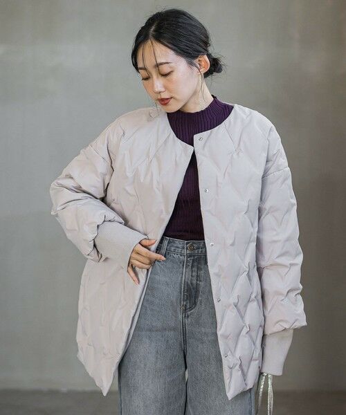 Droite lautreamont / ドロワットロートレアモン ダッフルコート | ステッチレスダウンコート | 詳細15