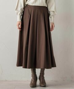 Droite lautreamont / ドロワットロートレアモン ミニ・ひざ丈スカート | タフタタックスカート≪洗濯機で洗える≫