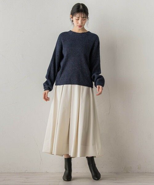 Droite lautreamont / ドロワットロートレアモン ミニ・ひざ丈スカート | タフタタックスカート≪洗濯機で洗える≫ | 詳細8