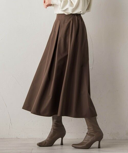 Droite lautreamont / ドロワットロートレアモン ミニ・ひざ丈スカート | タフタタックスカート≪洗濯機で洗える≫ | 詳細16