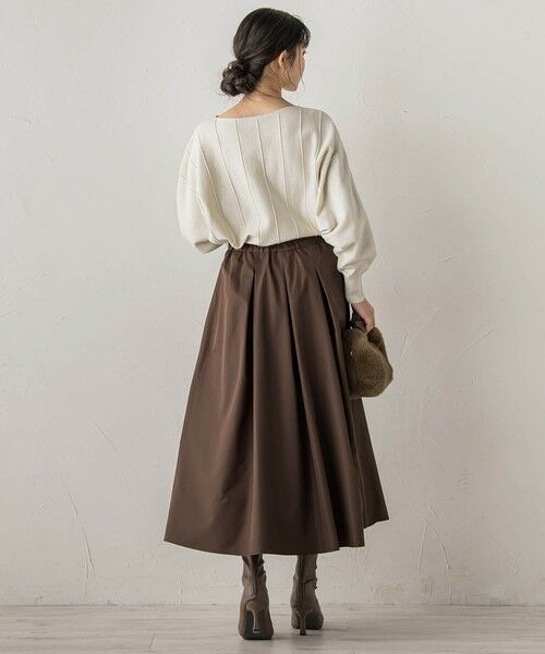 Droite lautreamont / ドロワットロートレアモン ミニ・ひざ丈スカート | タフタタックスカート≪洗濯機で洗える≫ | 詳細20