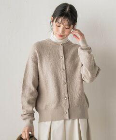 Droite lautreamont / ドロワットロートレアモン カーディガン・ボレロ | フクレジャガードニットカーディガン≪手洗い可能≫