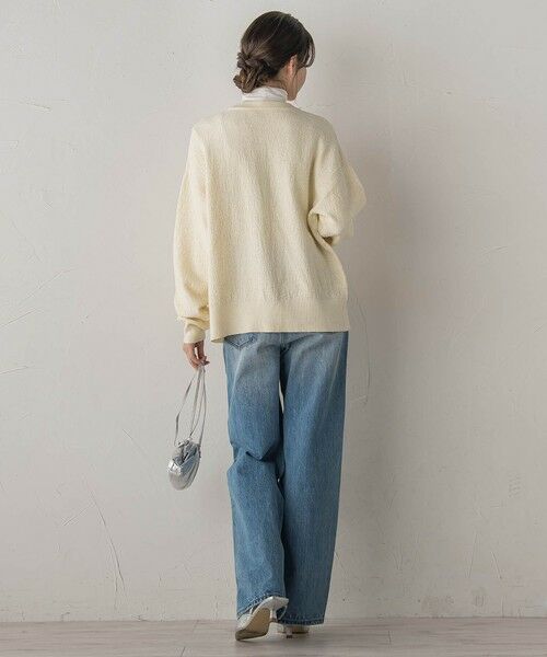 Droite lautreamont / ドロワットロートレアモン カーディガン・ボレロ | フクレジャガードニットカーディガン≪手洗い可能≫ | 詳細5