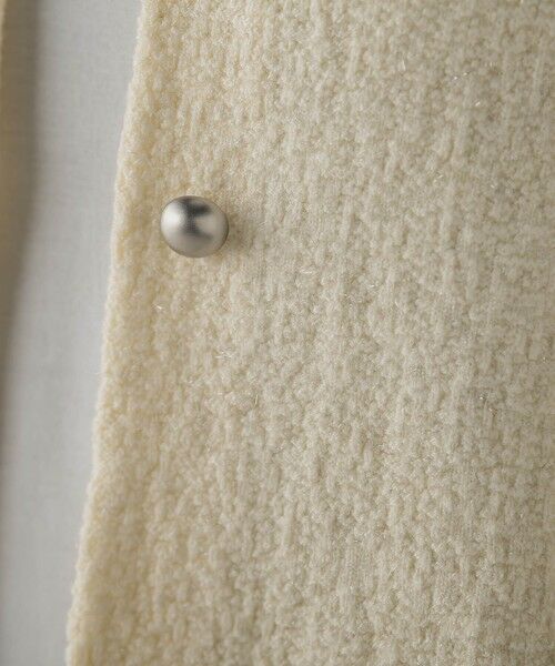 Droite lautreamont / ドロワットロートレアモン カーディガン・ボレロ | フクレジャガードニットカーディガン≪手洗い可能≫ | 詳細7