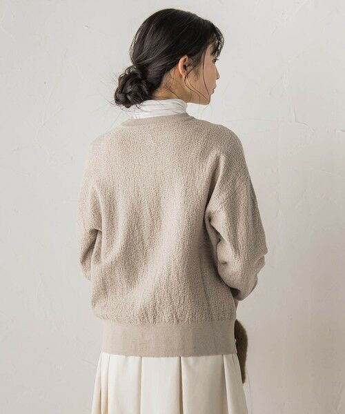 Droite lautreamont / ドロワットロートレアモン カーディガン・ボレロ | フクレジャガードニットカーディガン≪手洗い可能≫ | 詳細15