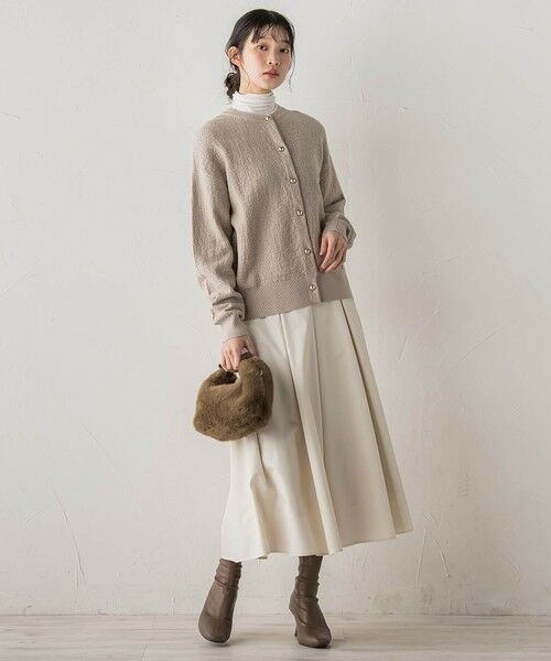 Droite lautreamont / ドロワットロートレアモン カーディガン・ボレロ | フクレジャガードニットカーディガン≪手洗い可能≫ | 詳細16