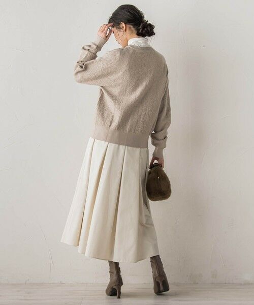 Droite lautreamont / ドロワットロートレアモン カーディガン・ボレロ | フクレジャガードニットカーディガン≪手洗い可能≫ | 詳細17