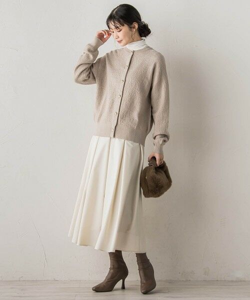 Droite lautreamont / ドロワットロートレアモン カーディガン・ボレロ | フクレジャガードニットカーディガン≪手洗い可能≫ | 詳細18