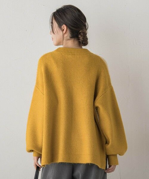 Droite lautreamont / ドロワットロートレアモン ニット・セーター | シャギージャガード切替えニット≪手洗い可能≫ | 詳細20