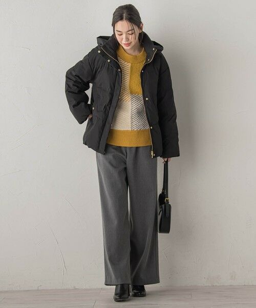 Droite lautreamont / ドロワットロートレアモン ニット・セーター | シャギージャガード切替えニット≪手洗い可能≫ | 詳細26