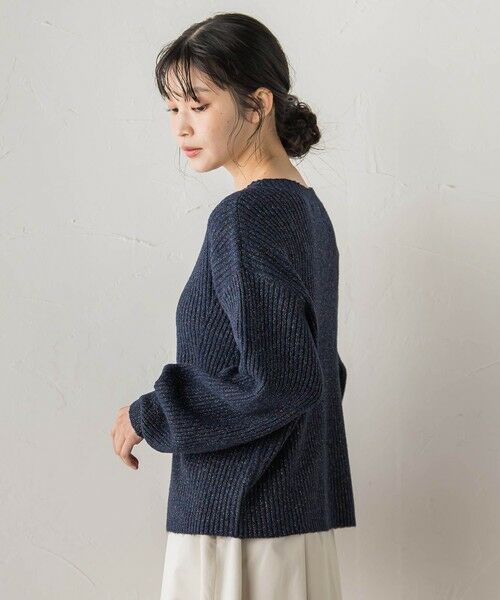 Droite lautreamont / ドロワットロートレアモン ニット・セーター | 【WEB限定カラーあり】ラメボトルネックプルオーバー≪手洗い可能≫ | 詳細2