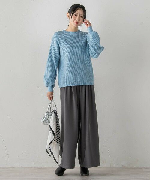 Droite lautreamont / ドロワットロートレアモン ニット・セーター | 【WEB限定カラーあり】ラメボトルネックプルオーバー≪手洗い可能≫ | 詳細11