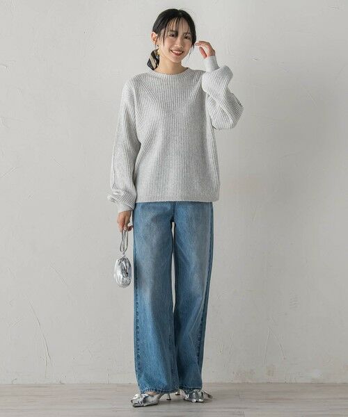 Droite lautreamont / ドロワットロートレアモン ニット・セーター | 【WEB限定カラーあり】ラメボトルネックプルオーバー≪手洗い可能≫ | 詳細17