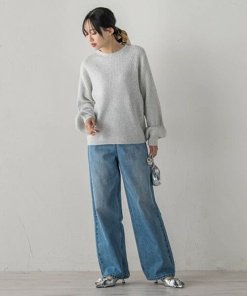 Droite lautreamont / ドロワットロートレアモン ニット・セーター | 【WEB限定カラーあり】ラメボトルネックプルオーバー≪手洗い可能≫ | 詳細19