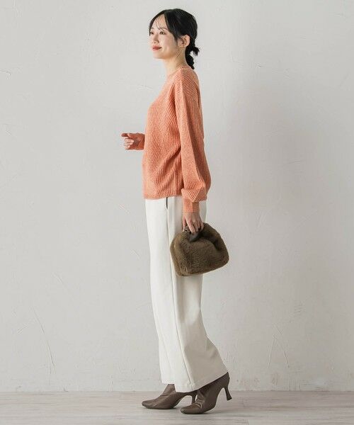 Droite lautreamont / ドロワットロートレアモン ニット・セーター | 【WEB限定カラーあり】ラメボトルネックプルオーバー≪手洗い可能≫ | 詳細25