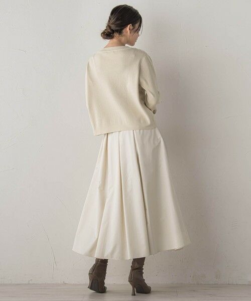 Droite lautreamont / ドロワットロートレアモン ニット・セーター | オーガンジー刺繍ミラノリブブルゾン≪手洗い可能≫ | 詳細6